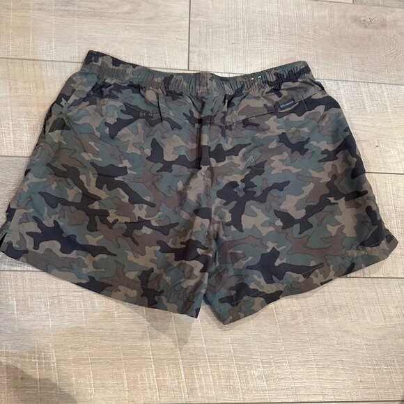 COLUMBIA WOMENS CAMOFLAUGE PULL ON SHORTS MEDIUM - Picture 7 of 7